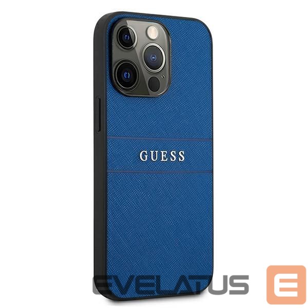 Other goods Guess Guess Saffiano Strap Case for iPhone 13 Pro Max 6.7" - Blue