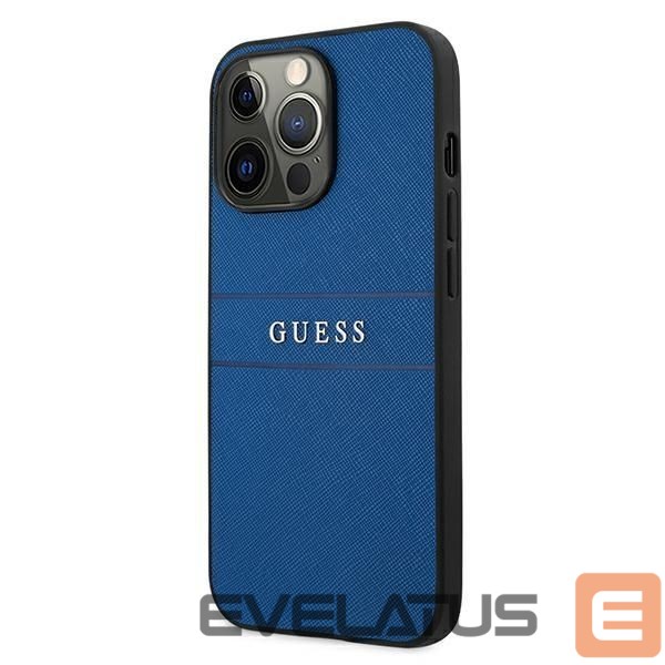 Other goods Guess Guess Saffiano Strap Case for iPhone 13 Pro Max 6.7" - Blue