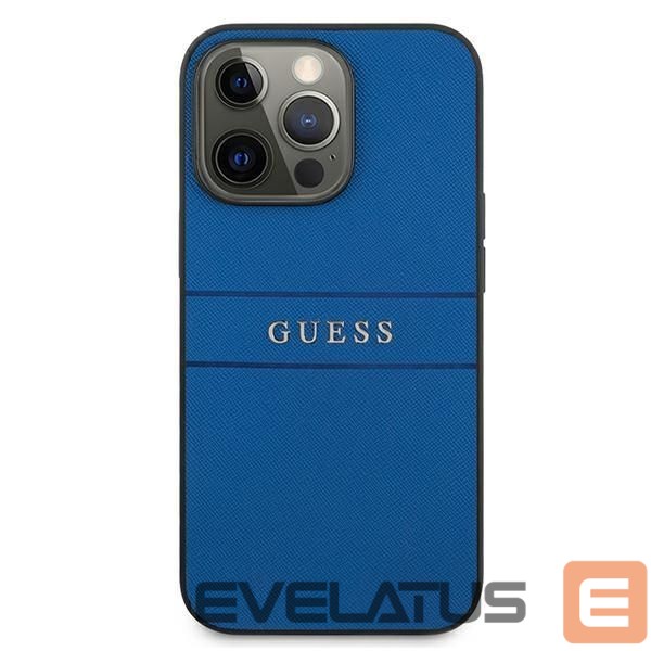 Other goods Guess Guess Saffiano Strap Case for iPhone 13 Pro Max 6.7" - Blue