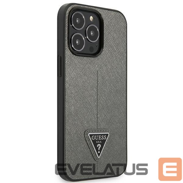 Other goods Guess Guess Saffiano Triangle Logo case for iPhone 13 Pro Max 6.7" - silver