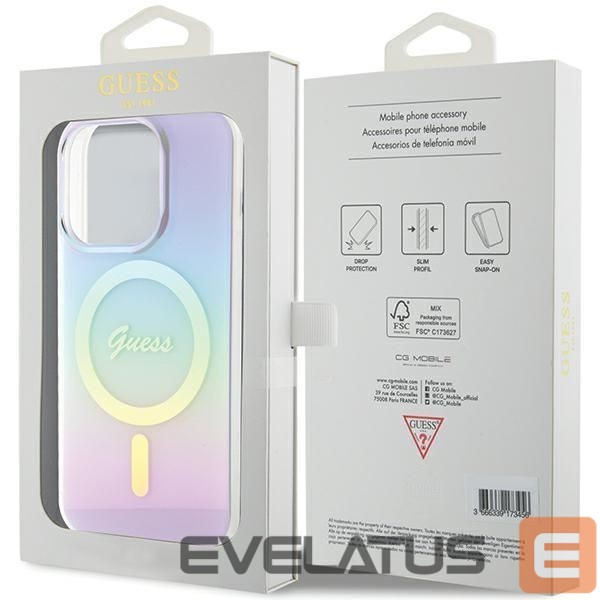 Other goods Guess Guess GUHMP15LHITSU iPhone 15 Pro 6.1" purple/purple hardcase IML Iridescent MagSafe