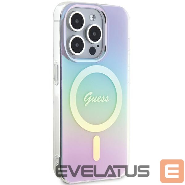 Other goods Guess Guess GUHMP15XHITSU iPhone 15 Pro Max 6.7" purple/purple hardcase IML Iridescent MagSafe