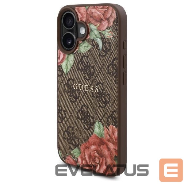 Other goods Guess Guess GUHMP16SP4ROPEMCW iPhone 16 6.1" brown/brown hardcase 4G Flowers Print MagSafe