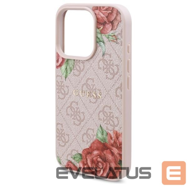 Other goods Guess Guess GUHMP16XP4ROPEMCP iPhone 16 Pro Max 6.9" pink/pink hardcase 4G Flowers Print MagSafe