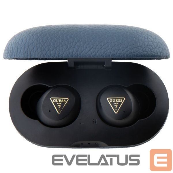 Other goods Guess Guess Bluetooth headphones GUTWSPGTSPSB TWS + docking station blue/blue Grained Classic Logo
