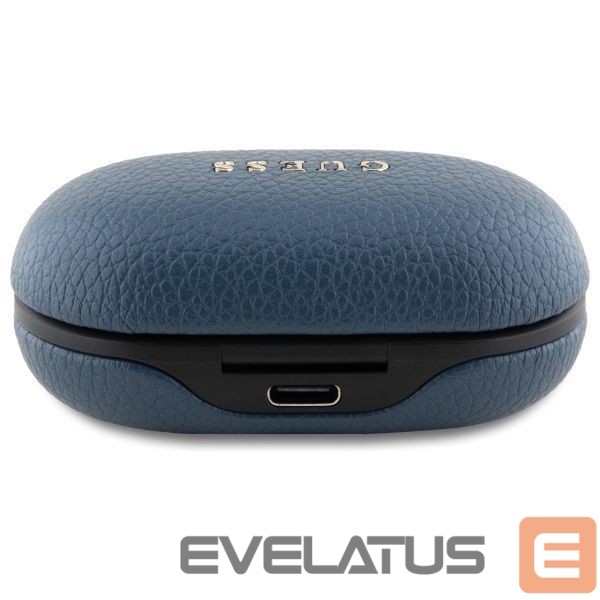 Other goods Guess Guess Bluetooth headphones GUTWSPGTSPSB TWS + docking station blue/blue Grained Classic Logo