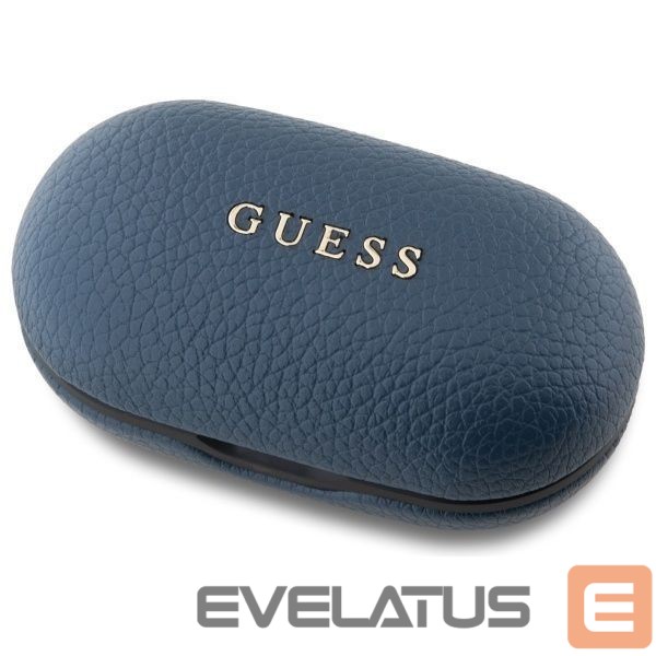 Other goods Guess Guess Bluetooth headphones GUTWSPGTSPSB TWS + docking station blue/blue Grained Classic Logo