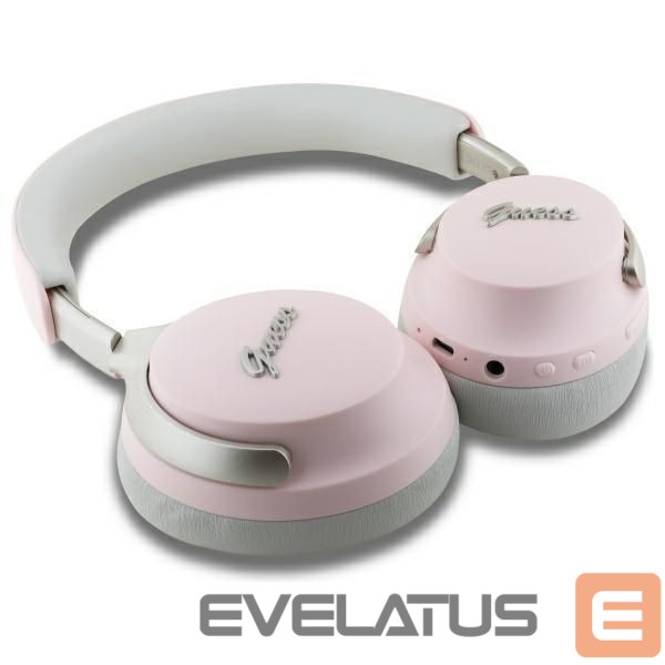 Other goods Guess Guess Bluetooth ANC/ENC Headphones GUBHC22PSBCSMP Pink DB Metal Script Logo