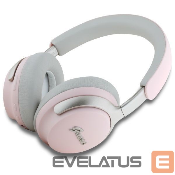 Other goods Guess Guess Bluetooth ANC/ENC Headphones GUBHC22PSBCSMP Pink DB Metal Script Logo