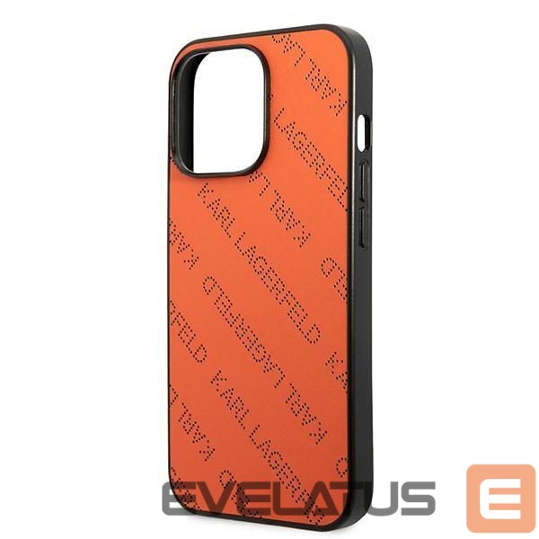 Other goods Karl Lagerfeld Karl Lagerfeld Perforated Allover Case for iPhone 13 Pro / 13 6.1" - Orange