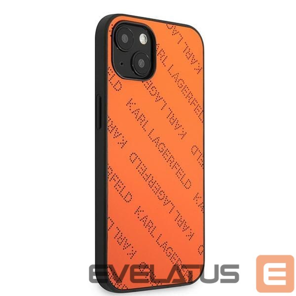 Other goods Karl Lagerfeld Karl Lagerfeld Perforated Allover Case for iPhone 13 / 14 / 15 6.1" - Orange