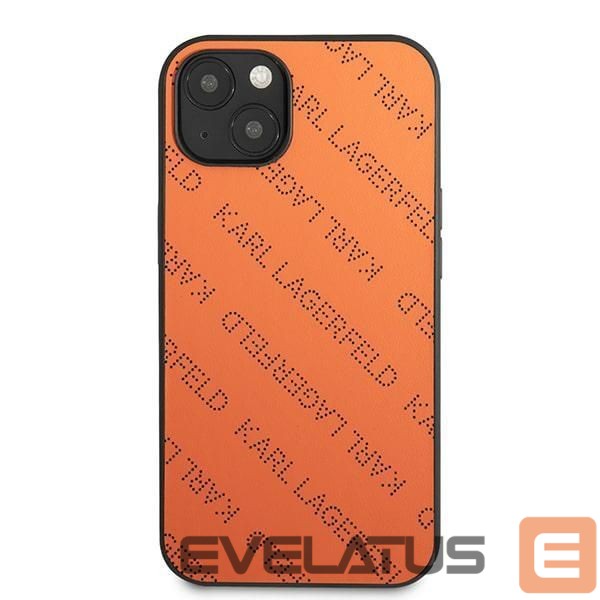 Other goods Karl Lagerfeld Karl Lagerfeld Perforated Allover Case for iPhone 13 / 14 / 15 6.1" - Orange