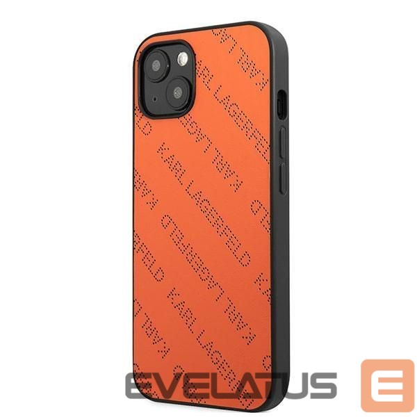 Other goods Karl Lagerfeld Karl Lagerfeld Perforated Allover Case for iPhone 13 / 14 / 15 6.1" - Orange