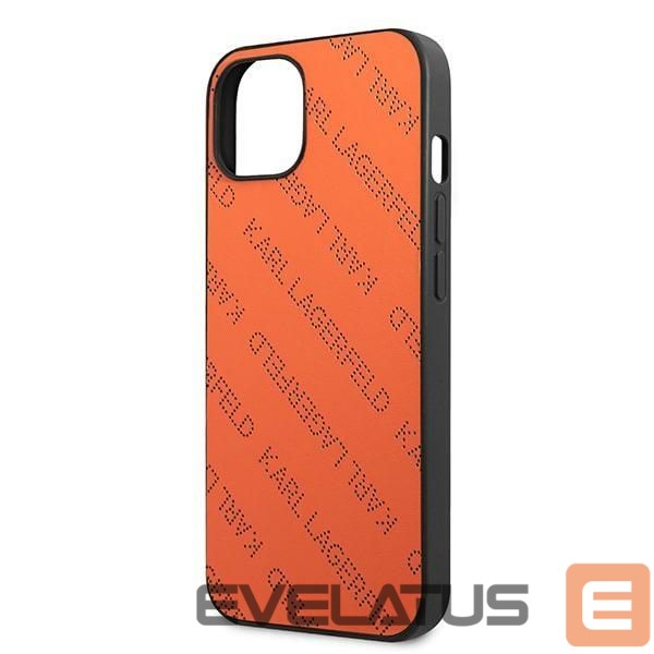 Other goods Karl Lagerfeld Karl Lagerfeld Perforated Allover Case for iPhone 13 / 14 / 15 6.1" - Orange