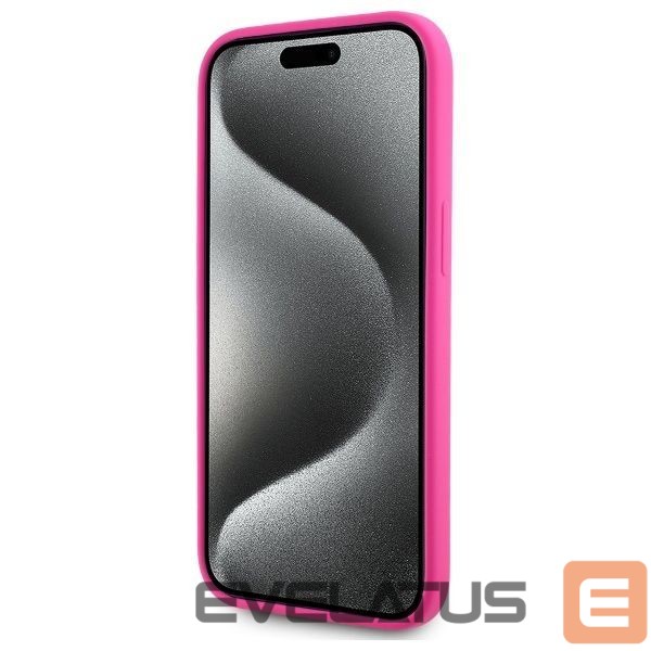 Other goods Karl Lagerfeld Karl Lagerfeld KLHMP15SSKHPPLF iPhone 15 6.1" fuchsia/fuschia hardcase Silicone Karl Head Print MagSafe