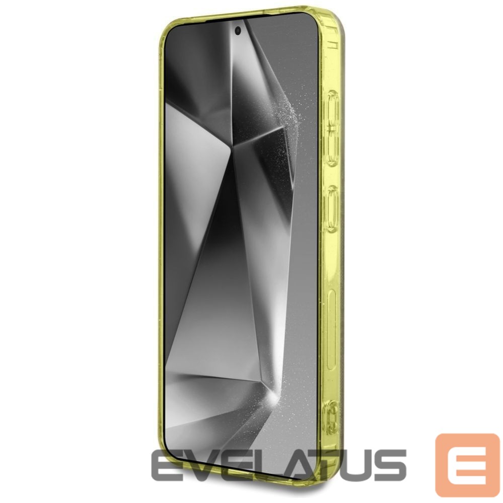 Other goods Guess Guess 4G Glitter Triangle Buttons MagSafe Case for Samsung Galaxy S25 Brown