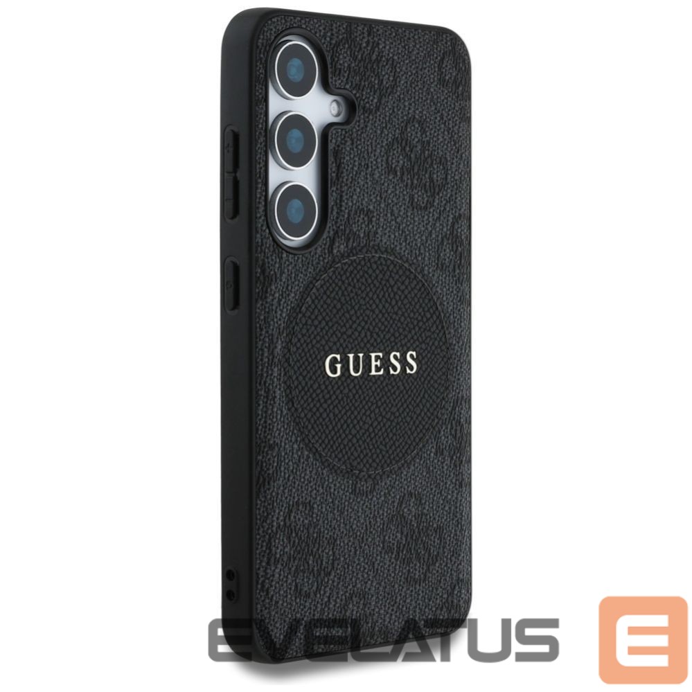 Other goods Guess Guess 4G Round Patch Classic Logo MagSafe case for Samsung Galaxy S25 Plus black