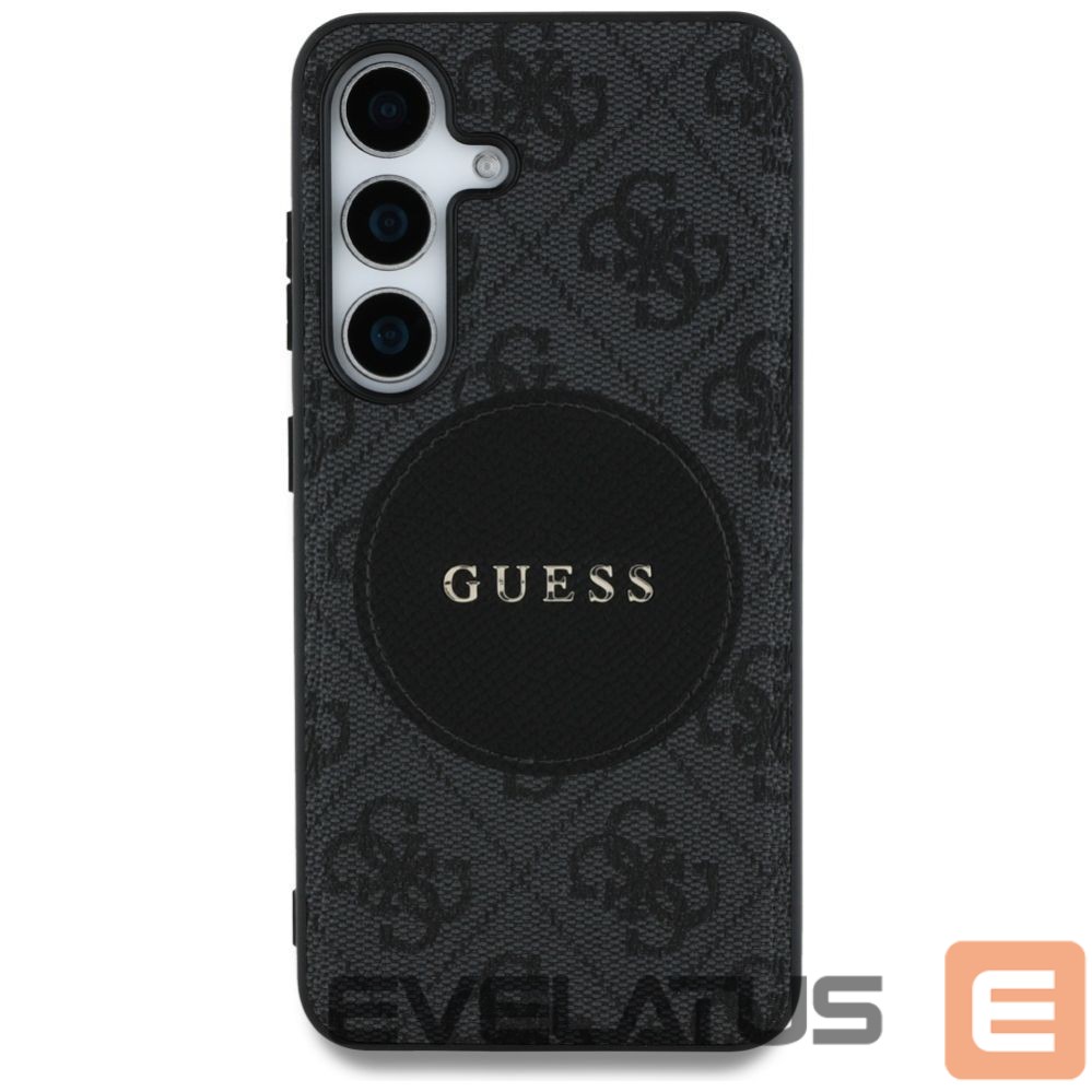 Other goods Guess Guess 4G Round Patch Classic Logo MagSafe case for Samsung Galaxy S25 Plus black