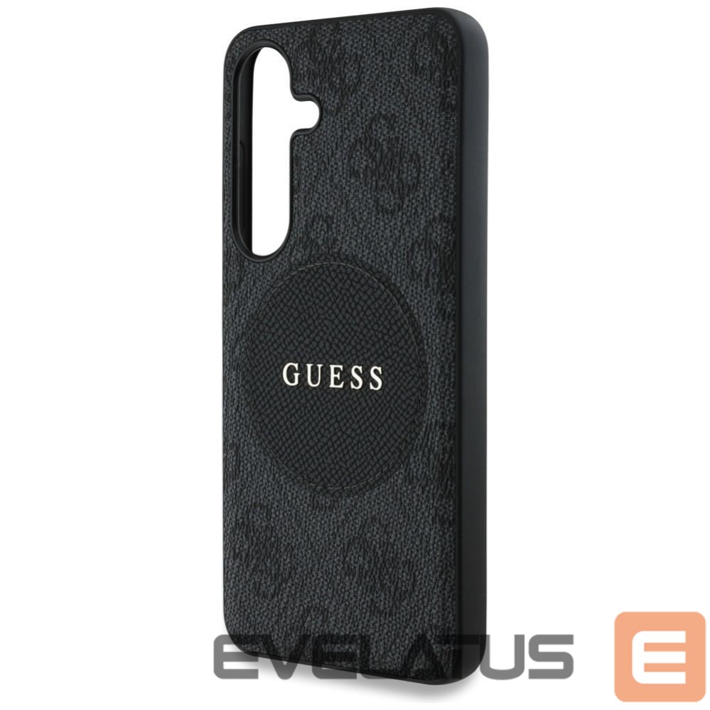 Other goods Guess Guess 4G Round Patch Classic Logo MagSafe case for Samsung Galaxy S25 Plus black