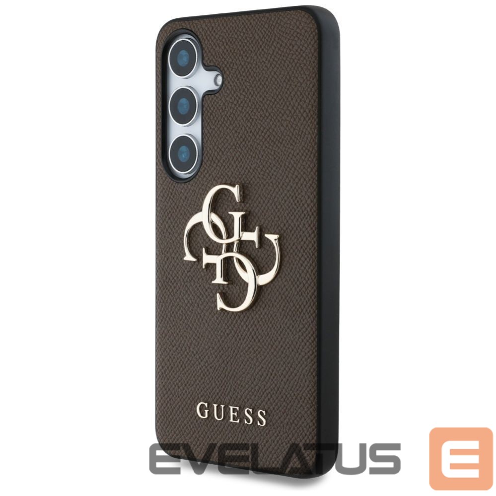 Other goods Guess Guess Grained Big 4G Logo Small Classic Logo case for Samsung Galaxy S25 Plus brown