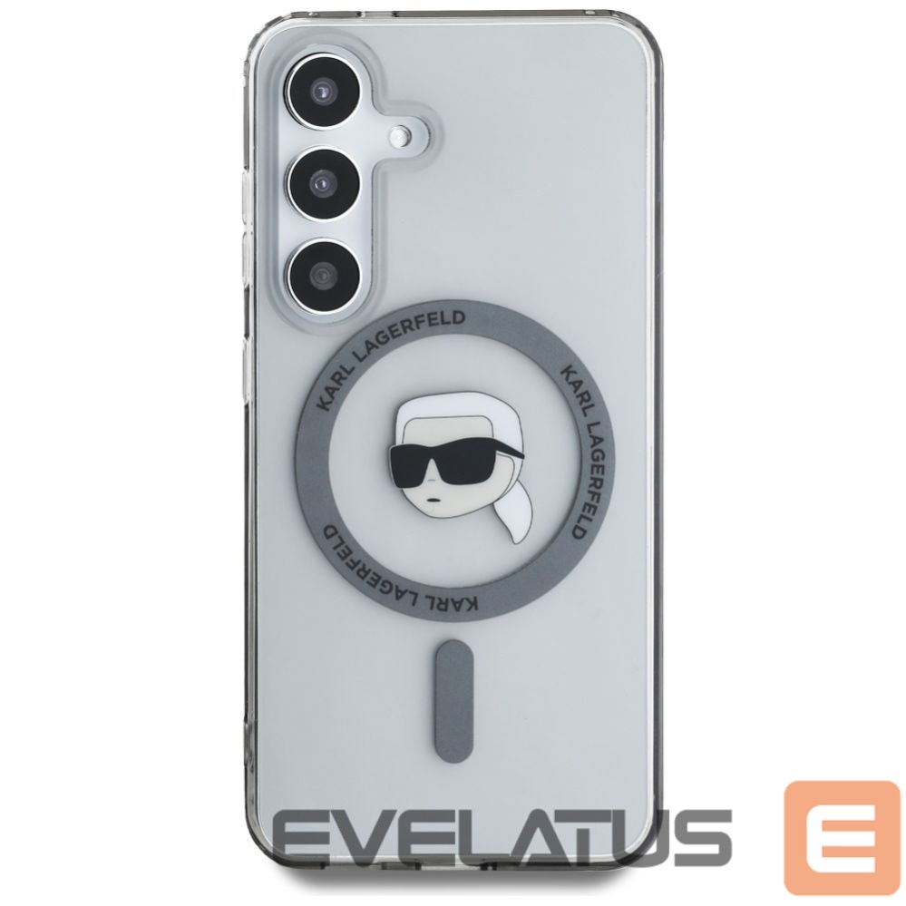 Other goods Karl Lagerfeld Case Karl Lagerfeld Button Karl Head Printed Logo MagSafe Samsung Galaxy S25 black