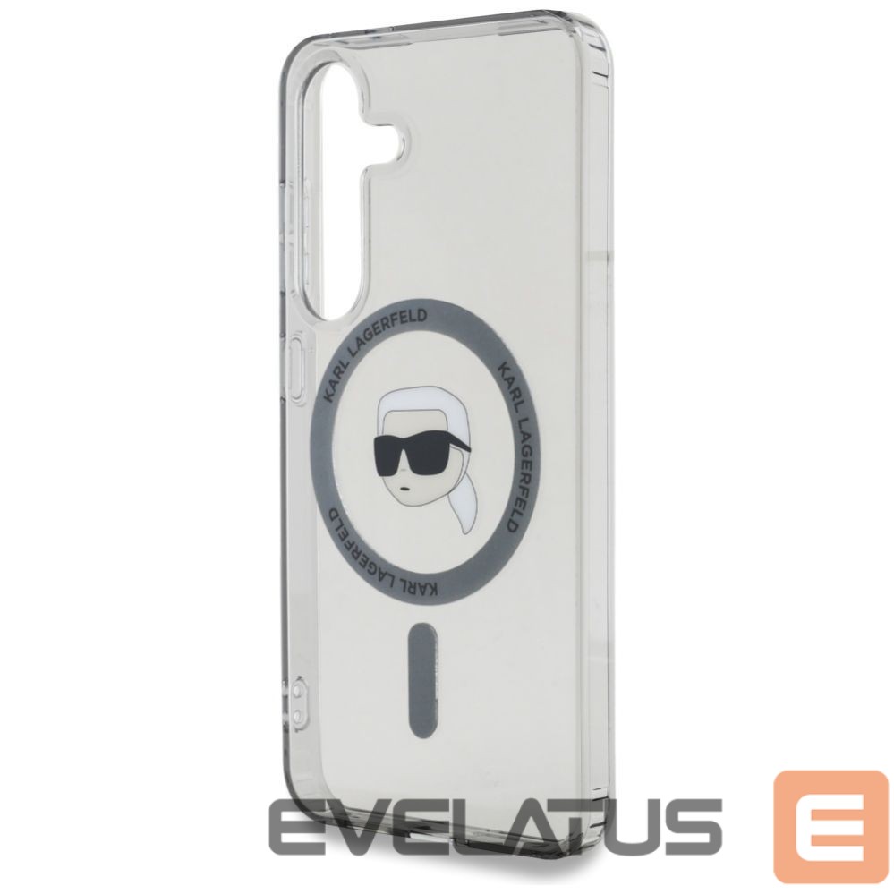 Other goods Karl Lagerfeld Case Karl Lagerfeld Button Karl Head Printed Logo MagSafe Samsung Galaxy S25 black