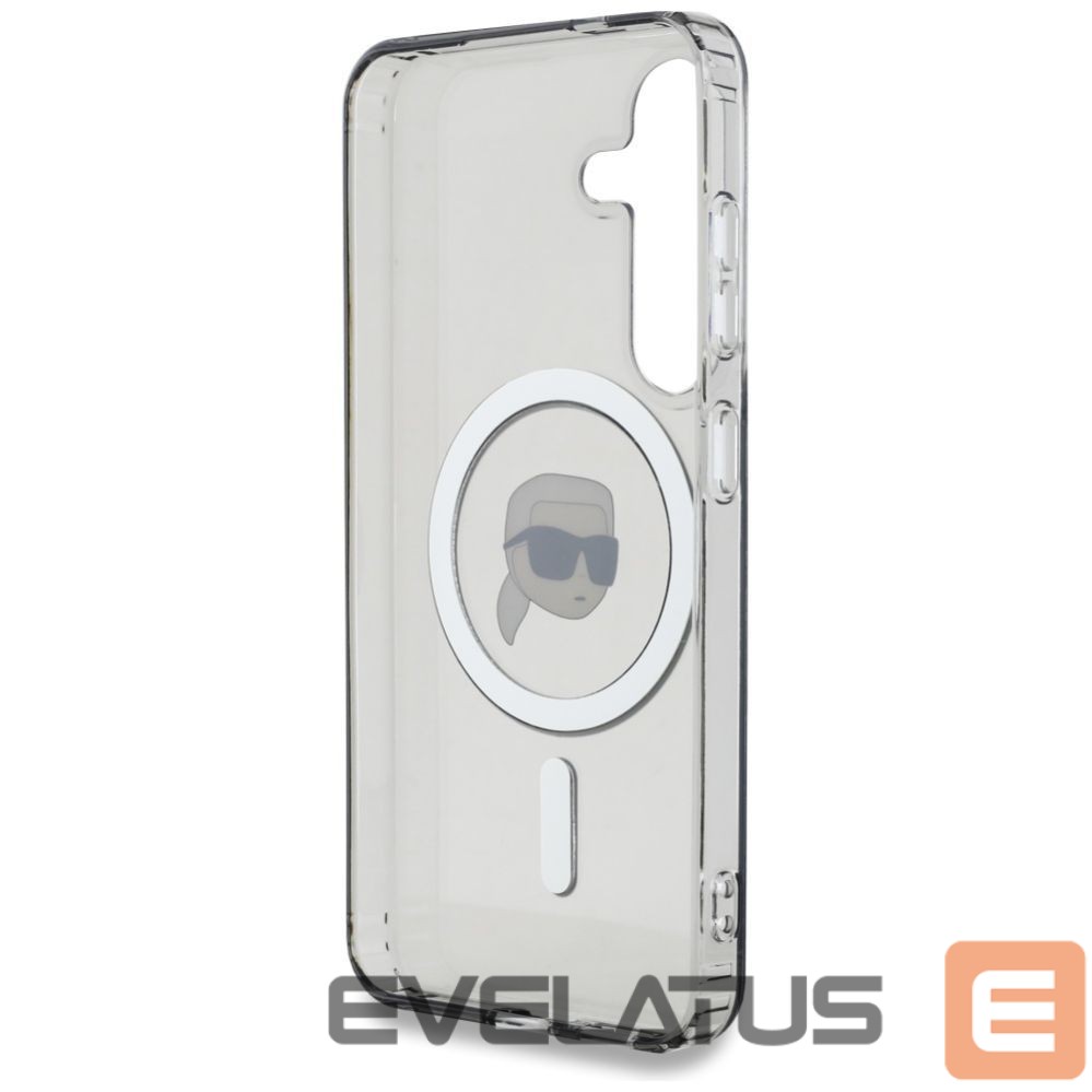 Other goods Karl Lagerfeld Case Karl Lagerfeld Button Karl Head Printed Logo MagSafe Samsung Galaxy S25 black
