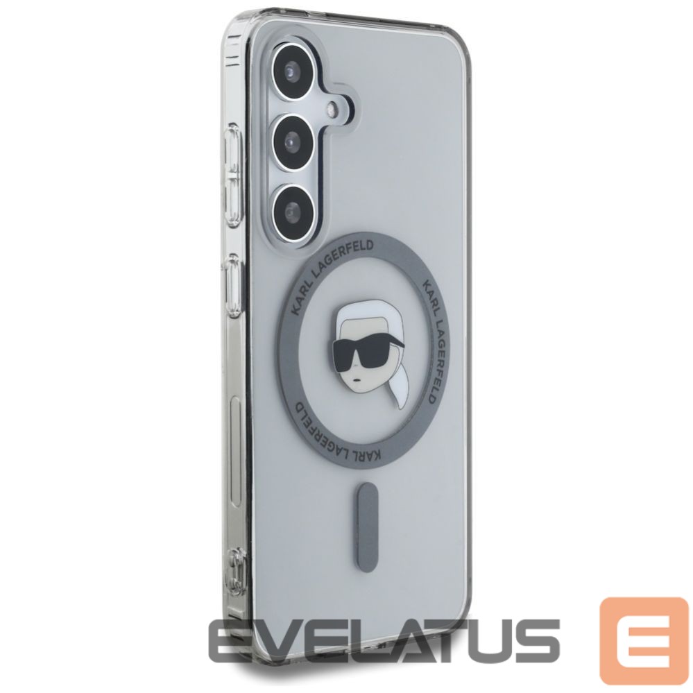 Other goods Karl Lagerfeld Case Karl Lagerfeld Button Karl Head Printed Logo MagSafe Samsung Galaxy S25 black