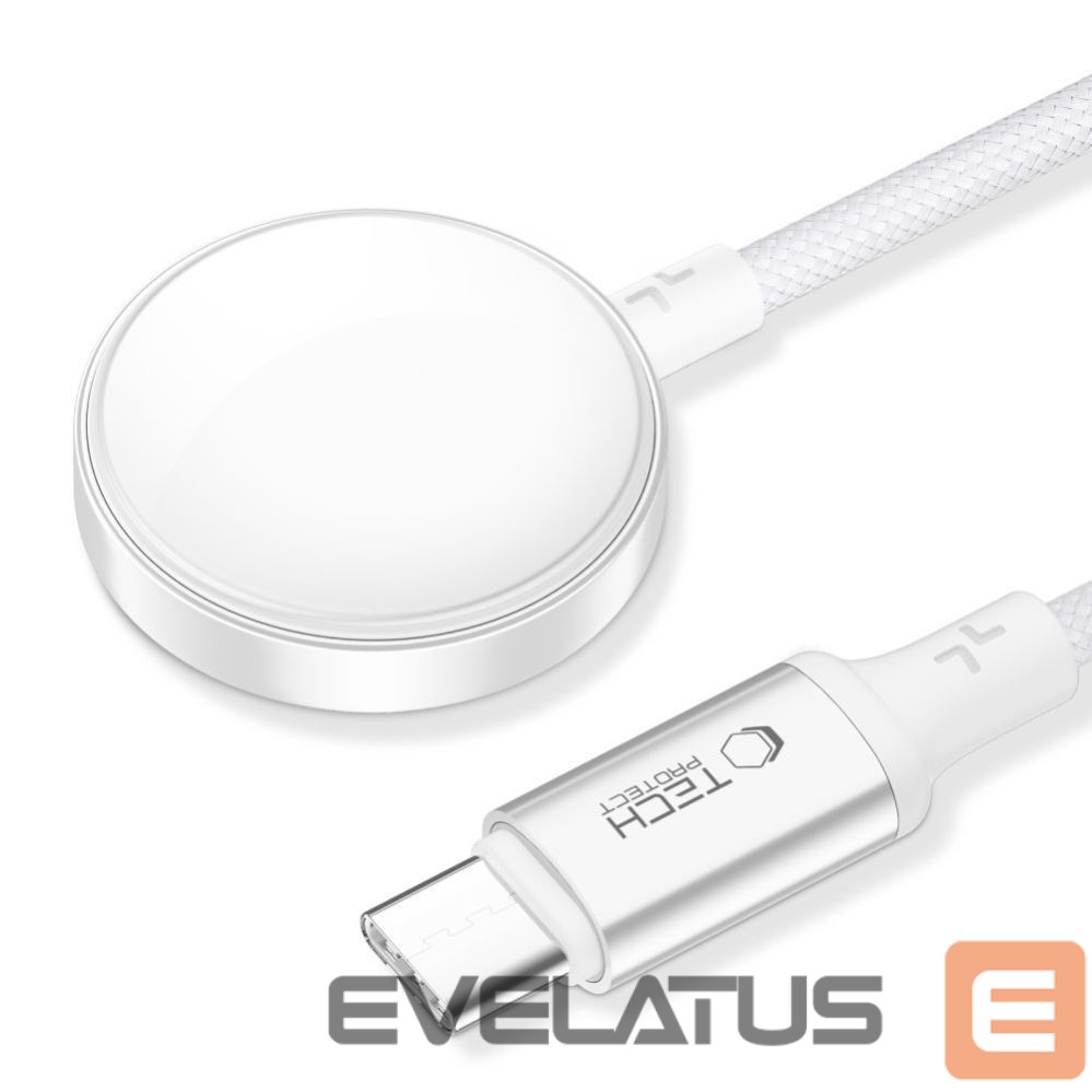 Other goods Tech-Protect Tech-Protect UltraBoost USB-C Inductive Charger for Apple Watch 1m - White
