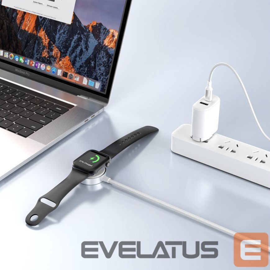 Other goods Tech-Protect Tech-Protect UltraBoost USB-A Inductive Charger for Apple Watch 1m - White