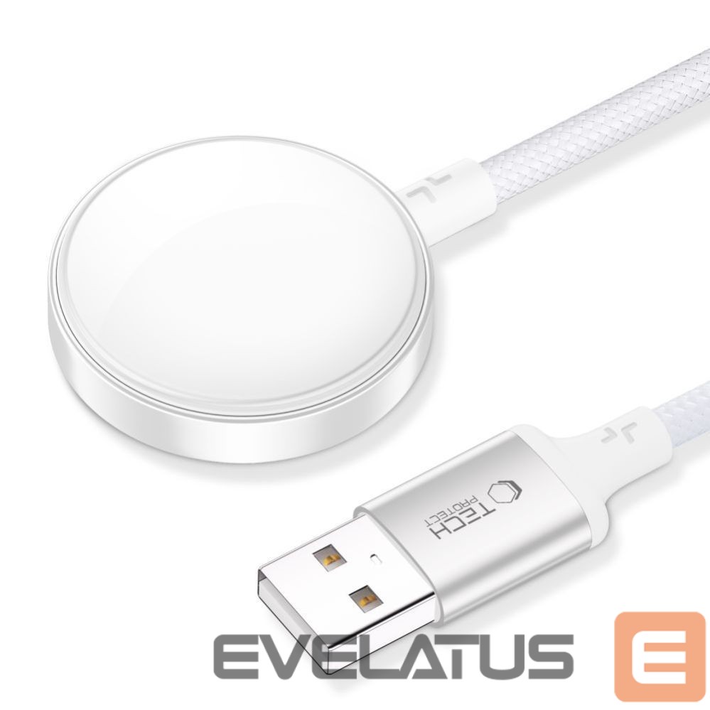 Other goods Tech-Protect Tech-Protect UltraBoost USB-A Inductive Charger for Apple Watch 1m - White