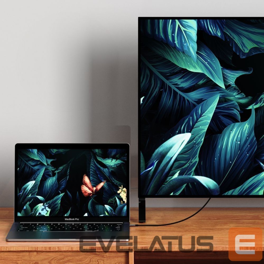 Other goods Tech-Protect Tech-Protect UltraBoost DisplayPort / HDMI 2.0 Cable 4K 60Hz 2m - Black