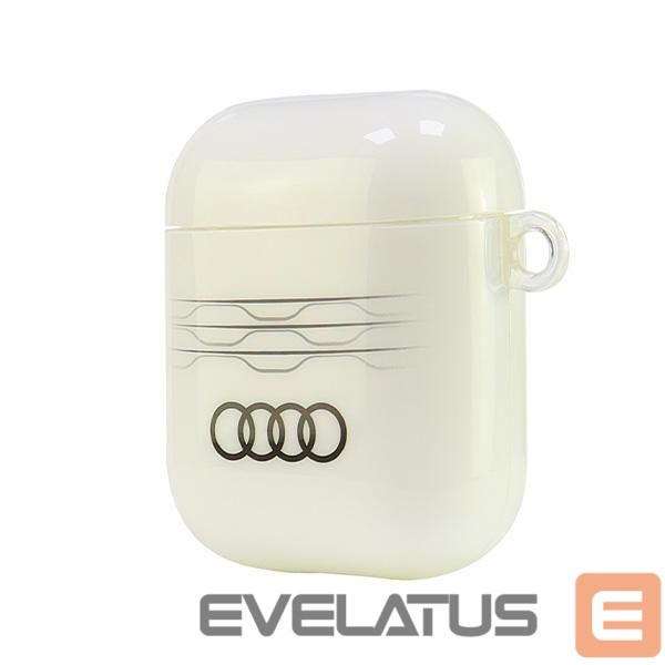 Other goods Audi Audi IML Geometric Pattern Case for AirPods 1 / 2 - White