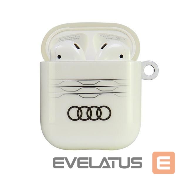 Other goods Audi Audi IML Geometric Pattern Case for AirPods 1 / 2 - White