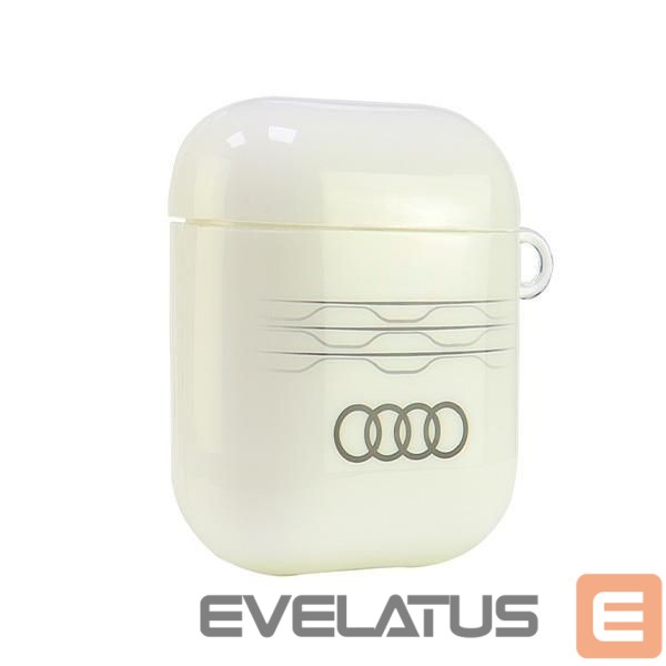 Other goods Audi Audi IML Geometric Pattern Case for AirPods 1 / 2 - White