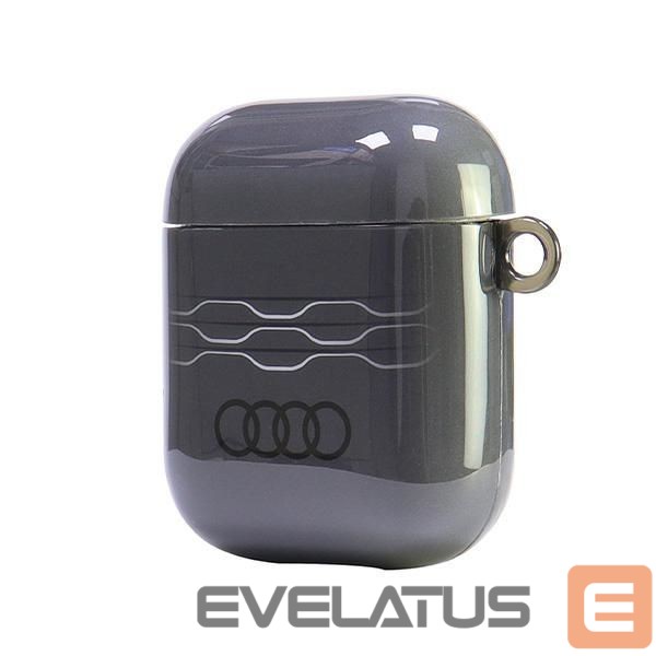 Other goods Audi Audi IML Geometric Pattern Case for AirPods 1 / 2 - Gray