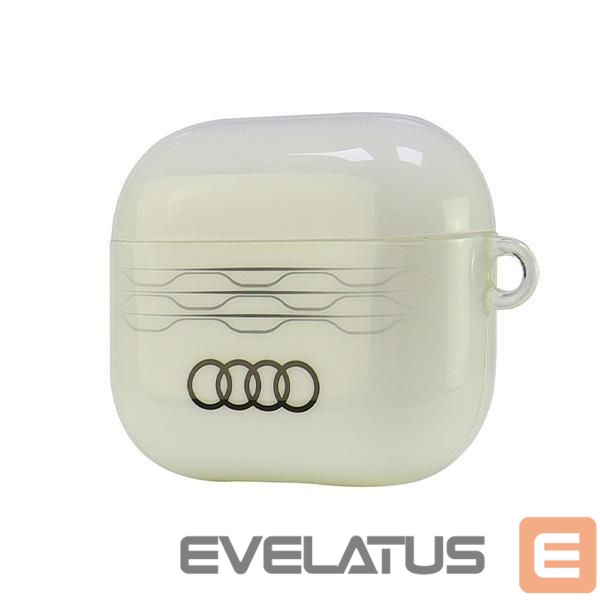Other goods Audi Audi IML Geometric Pattern AirPods 3 Case - White
