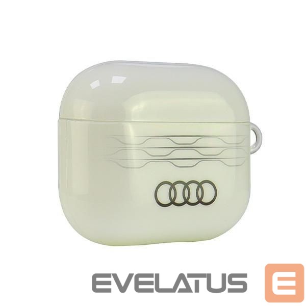 Other goods Audi Audi IML Geometric Pattern AirPods 3 Case - White