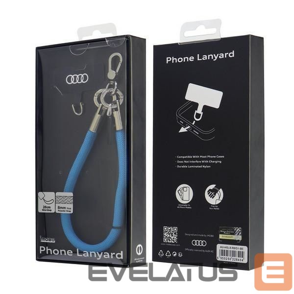 Other goods Audi Audi Crossbody Lanyard Universal 28cm x 8mm - Blue