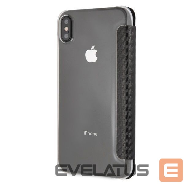Other goods BMW BMW Carbon Tricolor Stripe iPhone XS Max Case - Black