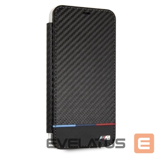 Other goods BMW BMW Carbon Tricolor Stripe iPhone XS Max Case - Black