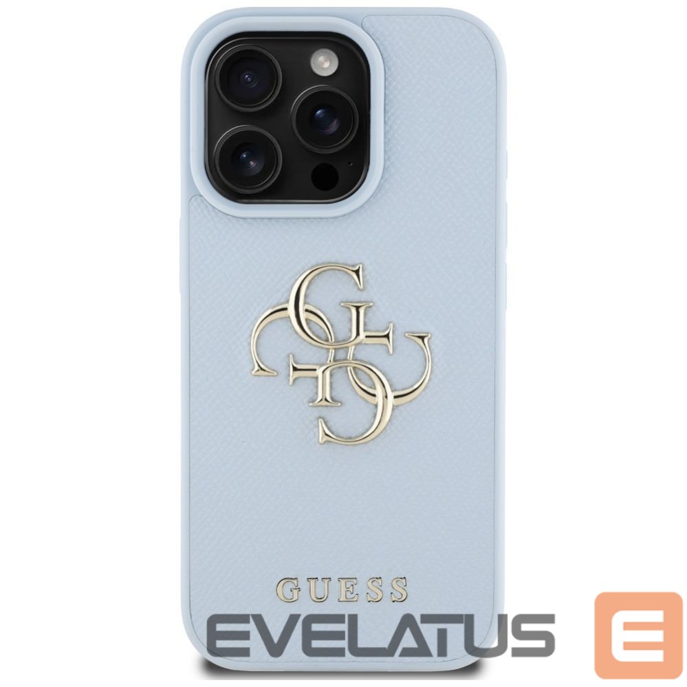 Other goods Guess Guess Grained Big 4G Logo Small Classic Logo case for iPhone 16 Pro Max - blue