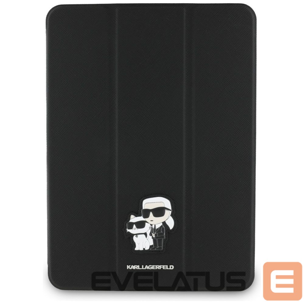 Other goods Karl Lagerfeld Karl Lagerfeld Saffiano Magnetic Karl & Choupette iPad Pro 11" 2024 Book Cover Case - Black