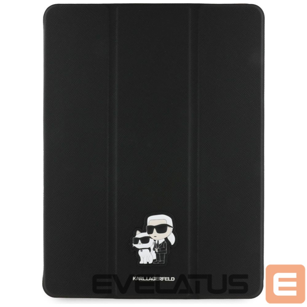 Other goods Karl Lagerfeld Karl Lagerfeld Saffiano Magnetic Karl & Choupette iPad Pro 13" 2024 Book Cover Case - Black