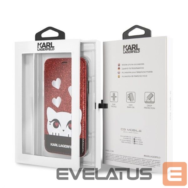 Other goods Karl Lagerfeld Karl Lagerfeld Valentine iPhone X/XS Case - Red