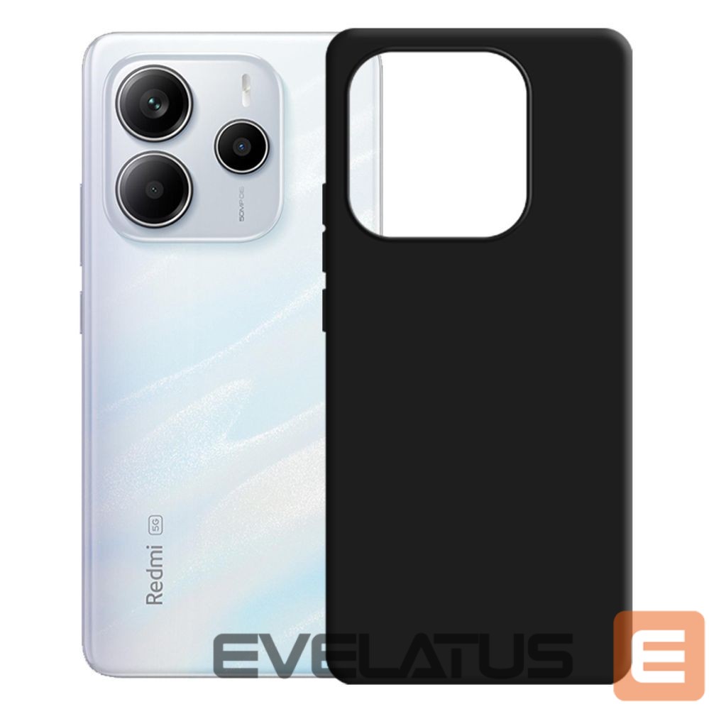 Other goods 3MK 3mk Silicone Case for Xiaomi Redmi Note 14 5G - black