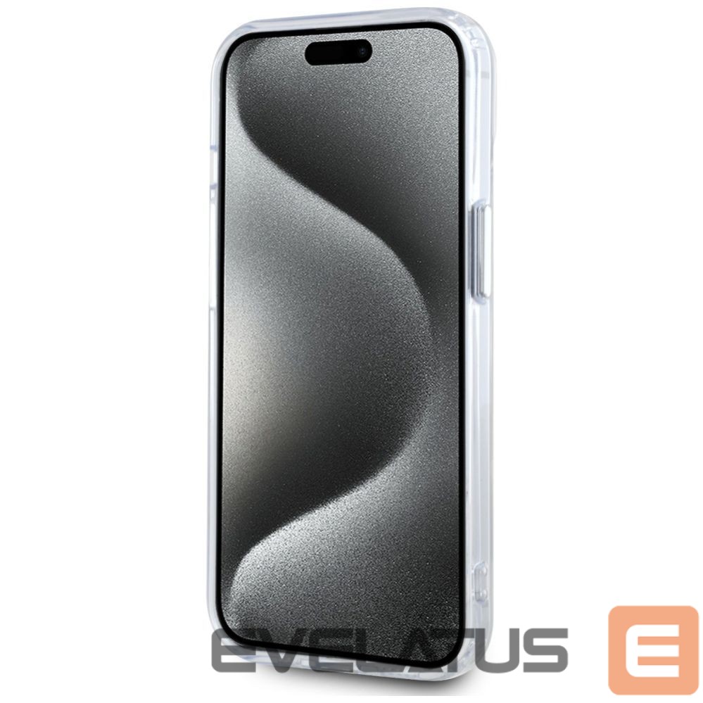 Other goods Karl Lagerfeld Karl Lagerfeld IML Metal Karl Head MagSafe Case for iPhone 15 Plus White