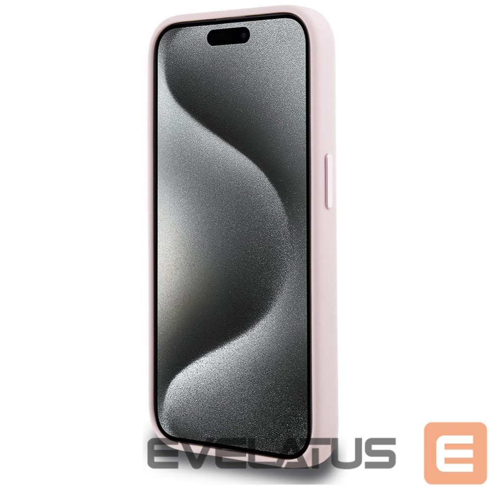 Other goods Karl Lagerfeld Karl Lagerfeld Silicone Shadow Metal Initial MagSafe Case for iPhone 15 Pro Max Pink