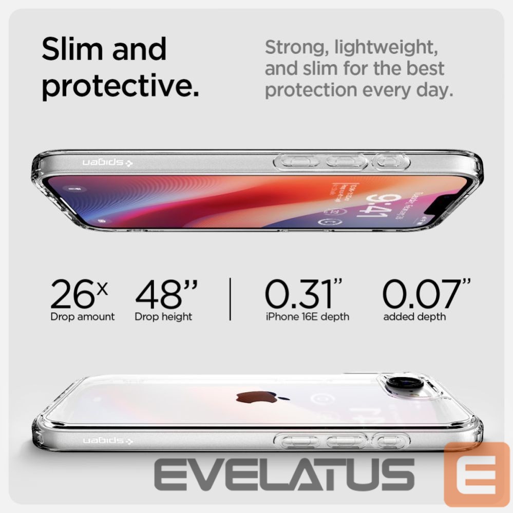 Other goods Spigen Spigen Ultra Hybrid Case for iPhone 16e / 17e - Transparent