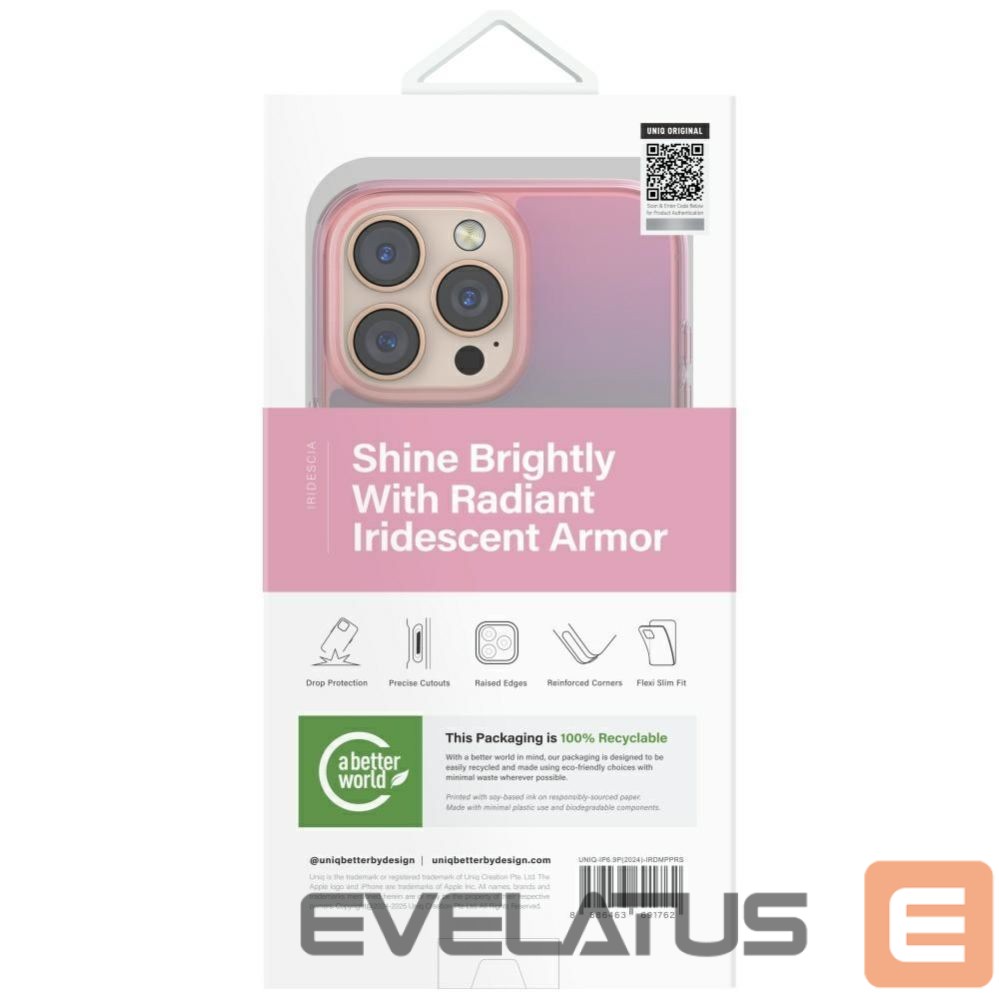 Other goods UNIQ Uniq Iridescia Magclick Charging Case for iPhone 16 Pro Max - Pink